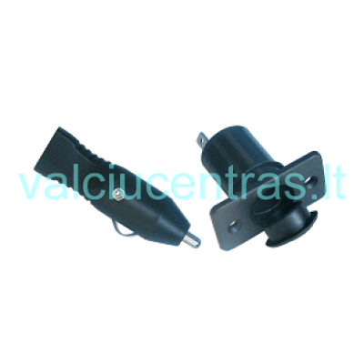 12V socket and plug